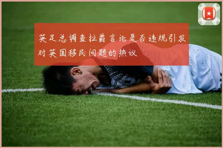 英足总调查拉爵言论是否违规引发对英国移民问题的热议